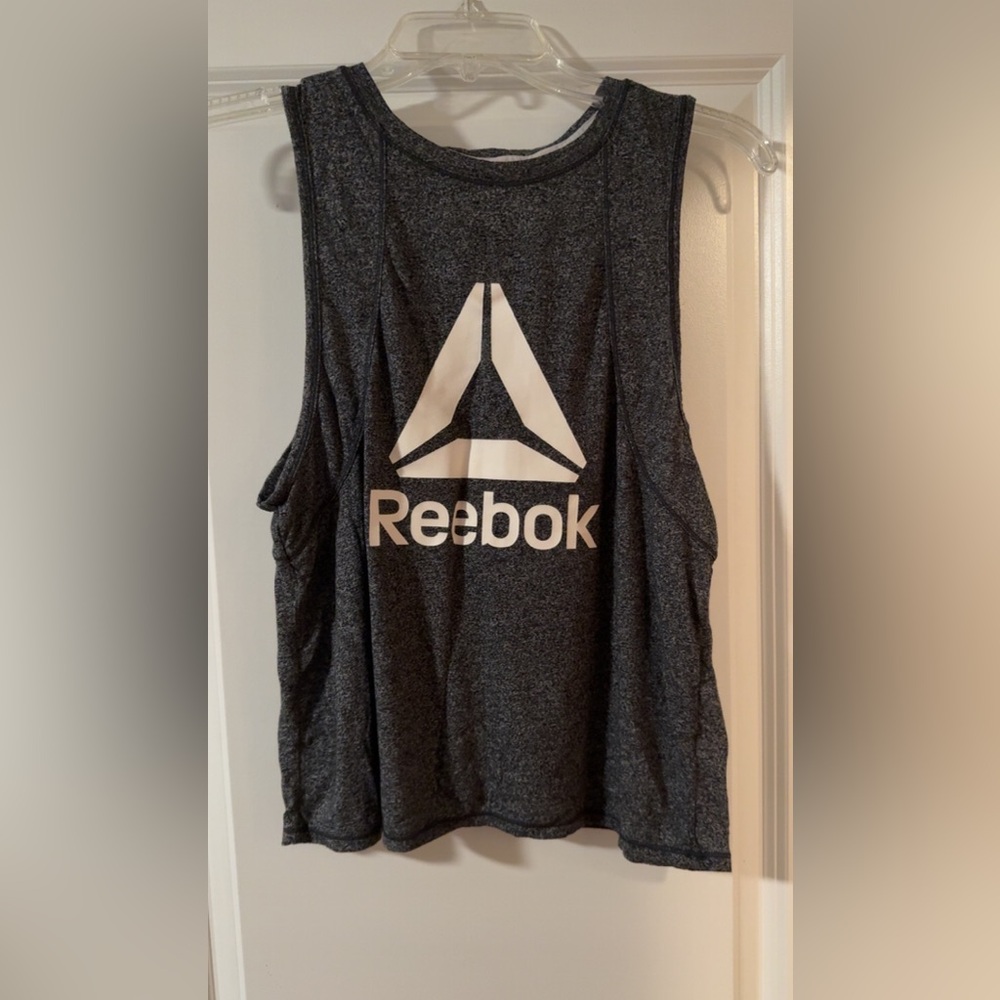 Reebok Charcoal Sleeveless Top